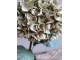 Dekorace umělá zelená květina Hortenzie Hydrangea dusty green - 80 cm