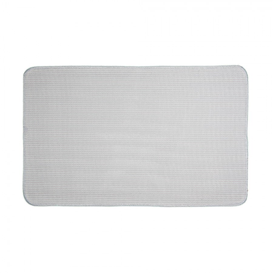 Modrá koupelnová předložka s hvězdou - 78*48*1 cm 