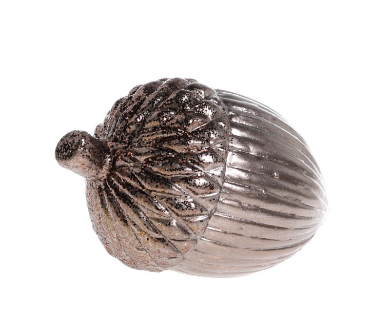 Mocca keramická dekorace žalud Acorn antique - 11*8*8 cm