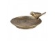 Decorative Bowl 10x9x4 Cm Gold Colored Metal Bird - 10*9*4 cm Clayre & Eef