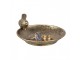 Decorative Bowl 10x9x4 Cm Gold Colored Metal Bird - 10*9*4 cm Clayre & Eef