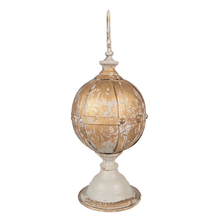 Decorative Ornament ? 19x45 Cm Brown Metal - Collections