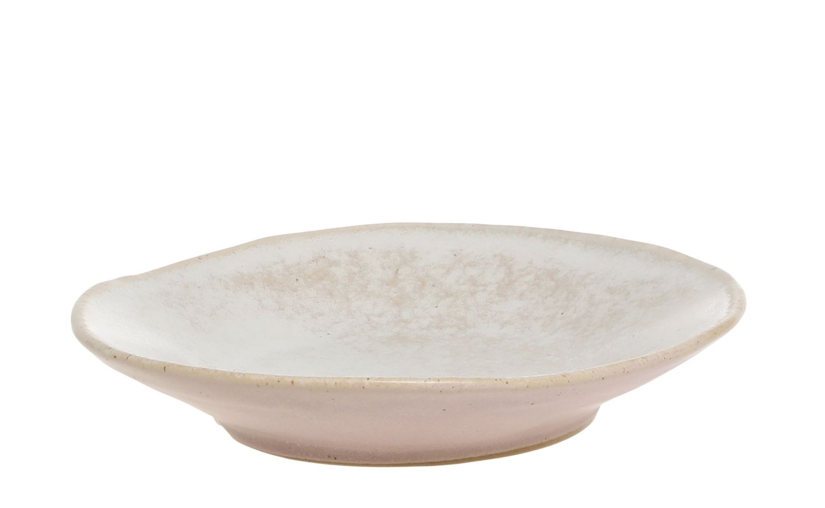 Béžovo-růžový rustikální dezertní talíř Valence Dusty Rose - Ø 19*4 cm 