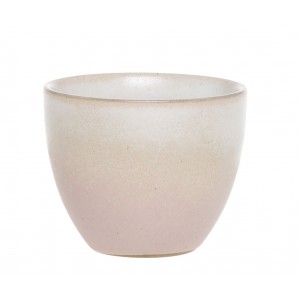 Béžovo-růžový rustikální hrnek Valence Dusty Rose - Ø 8,5*7 cm / 185ml 
