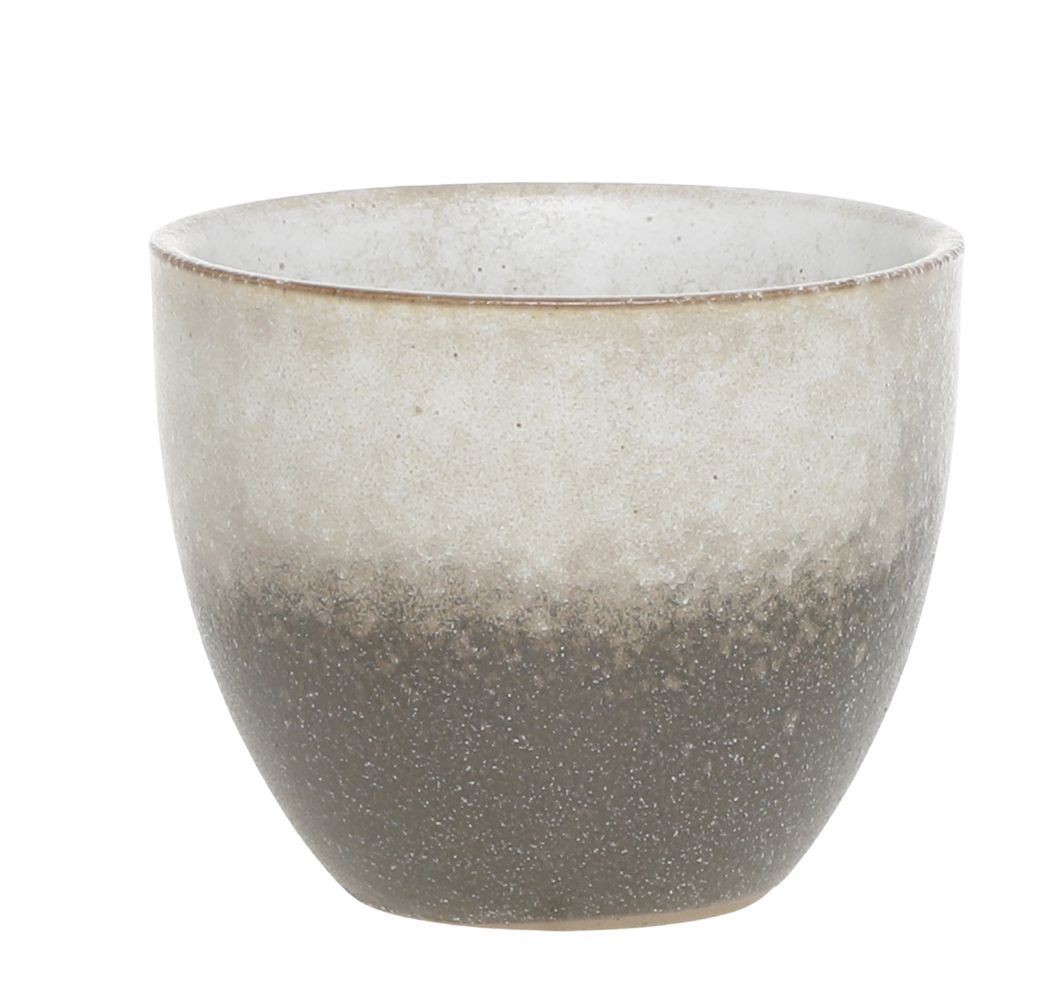 Béžovo-šedý rustikální hrnek Valence Dusty Stone - Ø 8,5*7 cm / 185ml 