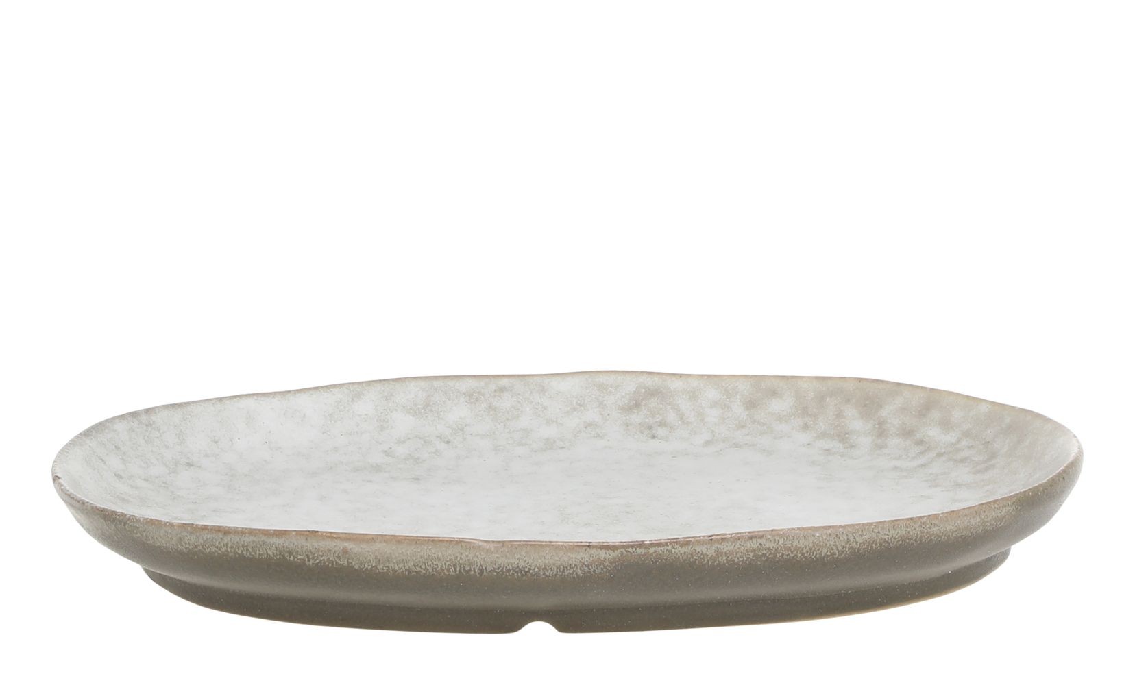 Béžovo-šedý rustikální podnos Valence Dusty Stone - 27*19*3 cm 