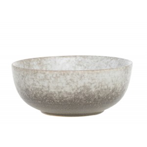 Béžovo-šedá rustikální miska Valence Dusty Stone - Ø 15*6 cm 