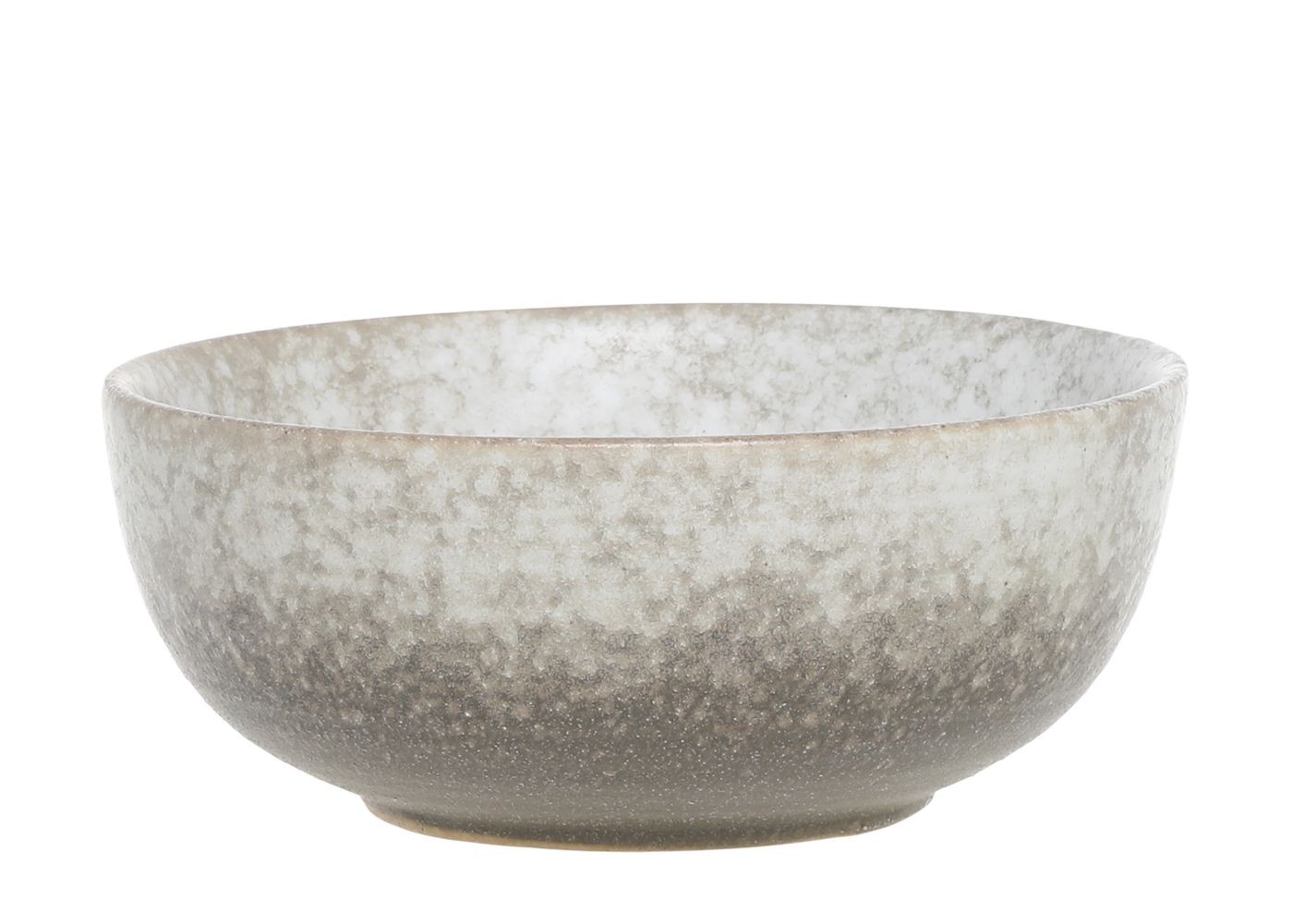 Béžovo-šedá rustikální miska Valence Dusty Stone - Ø 15*6 cm 
