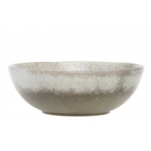 Béžovo-šedá rustikální mísa Valence Dusty Stone - Ø 20*7 cm 