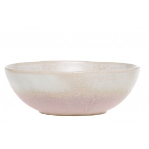 Béžovo-růžová rustikální mísa Valence Dusty Rose - Ø 20*7 cm 