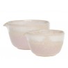 2ks béžovo-růžová miska Valence Dusty Rose - Ø 11*6/ Ø 10*5,5cm / 274ml / 155ml Barva: rustikálně béžová, růžováMateriál: silný porcelán