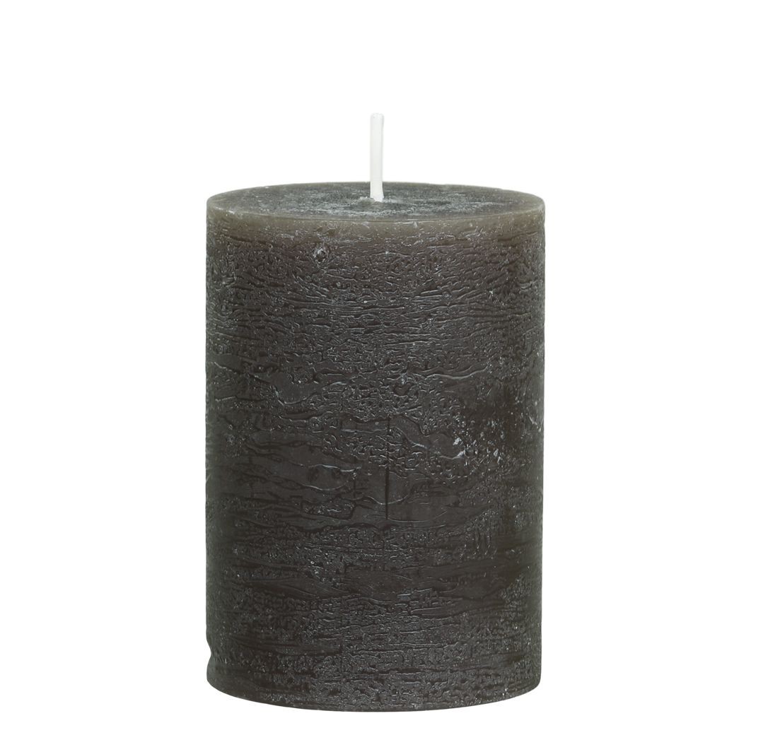 Kávová široká svíčka Macon Rustic coffee - Ø 7*10cm/ 40h