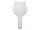 Hair Brush 19x10x3 Cm Silver Colored Plastic Cat - 19*10*3 cm Clayre & Eef