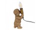 Table Lamp Dog 11x13x23 Cm Gold Colored Plastic - 11*13*23 cm E14/ma* 1*40W Clayre & Eef
