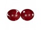 Set 3ks červená dekorace rolnička Bell - Ø 62 / Ø 52 / Ø 42 cm