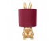 Table Lamp Rabbit ? 20x42 Cm Gold Colored Red Plastic - 20,00 cm Clayre & Eef