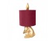 Table Lamp Rabbit ? 20x42 Cm Gold Colored Red Plastic - 20,00 cm Clayre & Eef