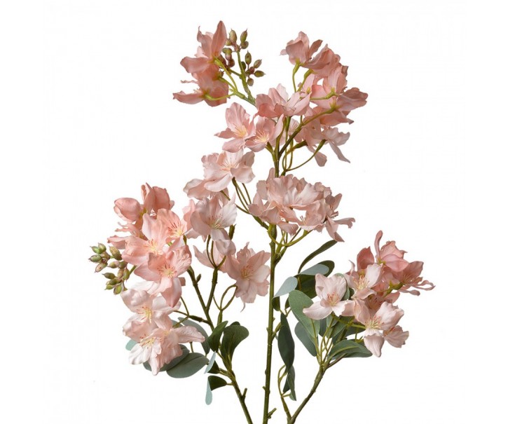 Artificial Flower 85 Cm Pink Plastic - 22*11*85 cm Clayre & Eef