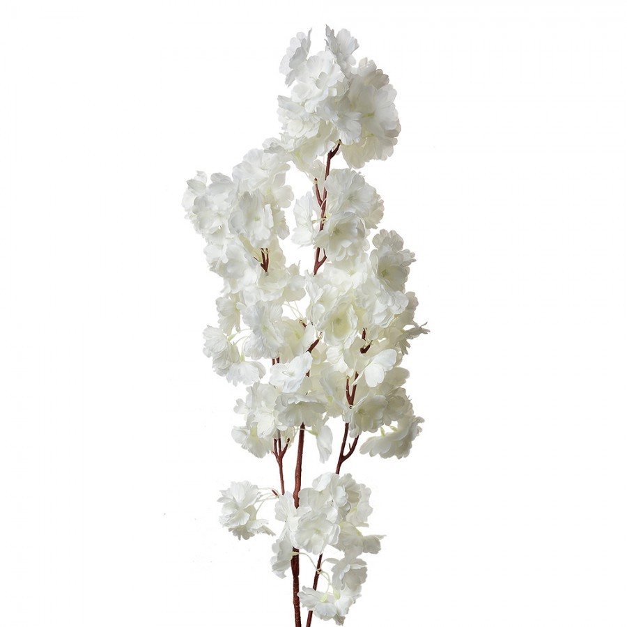 Artificial Flower 100 Cm White Plastic - 24*8*100 cm
