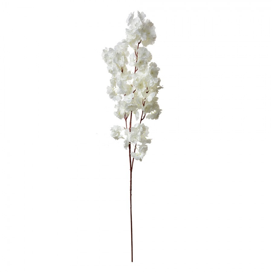 Artificial Flower 100 Cm White Plastic - 24*8*100 cm
