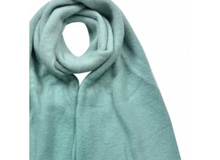 Winter Scarf Women 32x220 Cm Green Synthetic Rectangle Scarf - Fashion