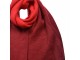 Winter Scarf Women 32x220 Cm Red Synthetic Rectangle Scarf - Series Clayre & Eef