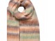 Winter Scarf Women 39x200 Cm Beige Synthetic Rectangle Scarf - Fashion Clayre & Eef