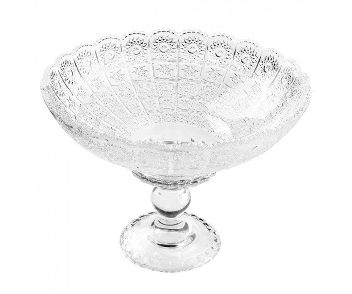 Bowl ? 32x21 Cm Transparent Glass - Kitchen Clayre & Eef