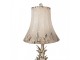 Béžová antik kovová stolní lampa Brocante pineapple - Ø 30*64cm E27/ 1*60W Clayre & Eef