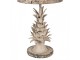 Béžová antik kovová stolní lampa Brocante pineapple - Ø 30*64cm E27/ 1*60W Clayre & Eef