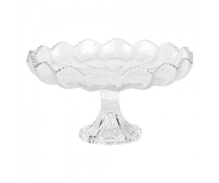 Bowl ? 23x12 Cm Transparent Glass - Interior Styles Clayre & Eef