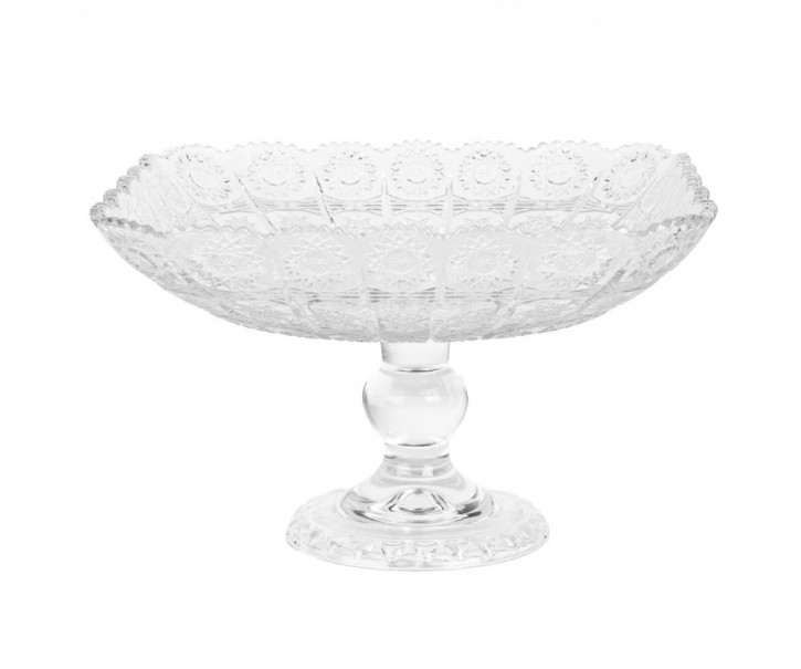 Bowl 29x29x18 Cm Transparent Glass - 29*29*18 cm Clayre & Eef