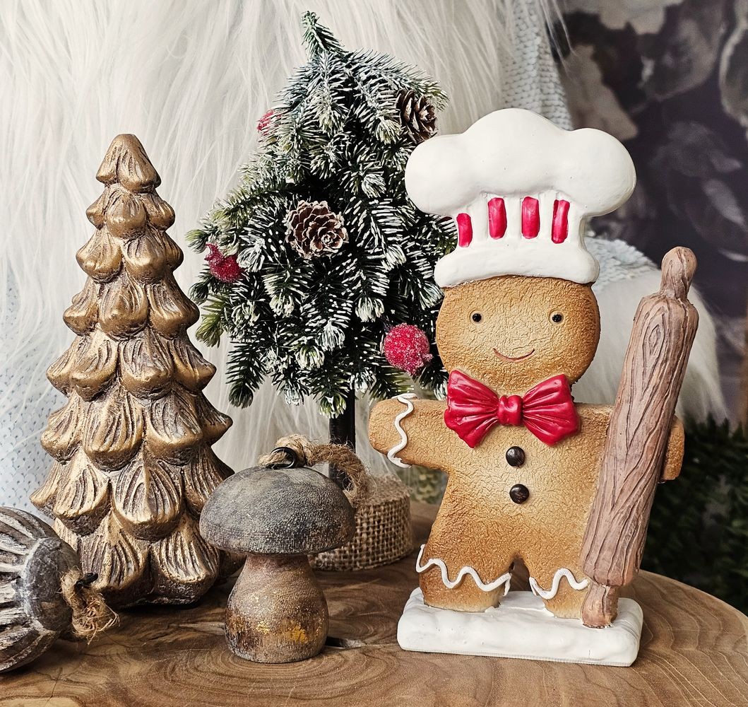 Vánoční dekorace Perníček Gingerbread Man - 11*4*18 cm