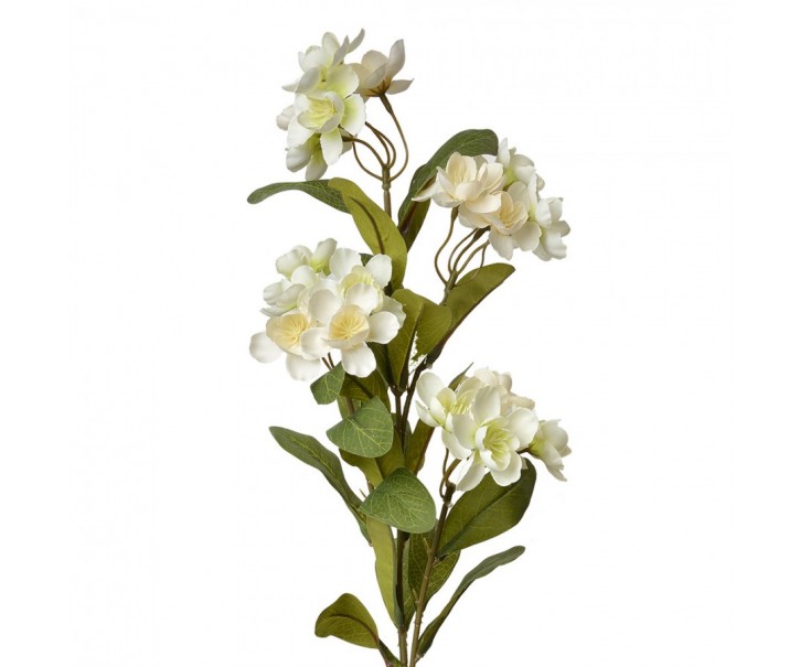 Artificial Flower 70 Cm White Plastic - 17*14*70 cm Clayre & Eef