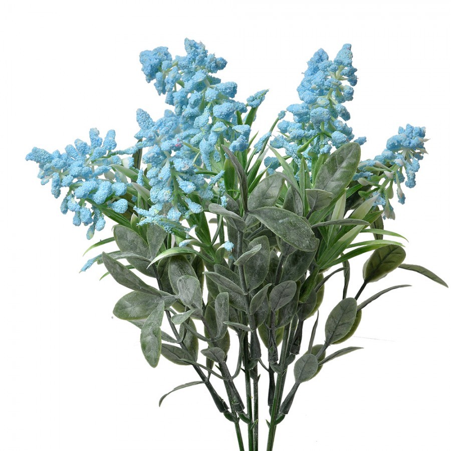 Artificial Flower 32 Cm Blue Plastic - 15*15*32 cm