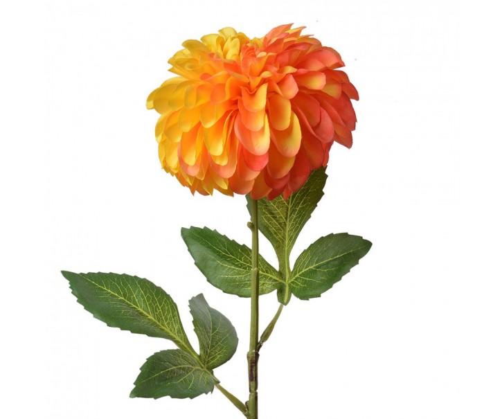 Artificial Flower 63 Cm Orange Plastic - 13*13*63 cm Clayre & Eef