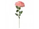 Artificial Flower Rose 75 Cm Pink Plastic - 19*19*75 cm Clayre & Eef