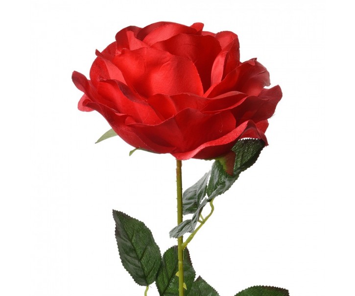 Artificial Flower Rose 75 Cm Red Plastic - 19*19*75 cm Clayre & Eef