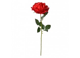 Artificial Flower Rose 75 Cm Red Plastic - 19*19*75 cm