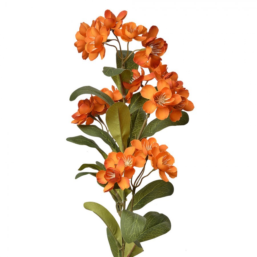 Artificial Flower 70 Cm Orange Plastic - 17*14*70 cm