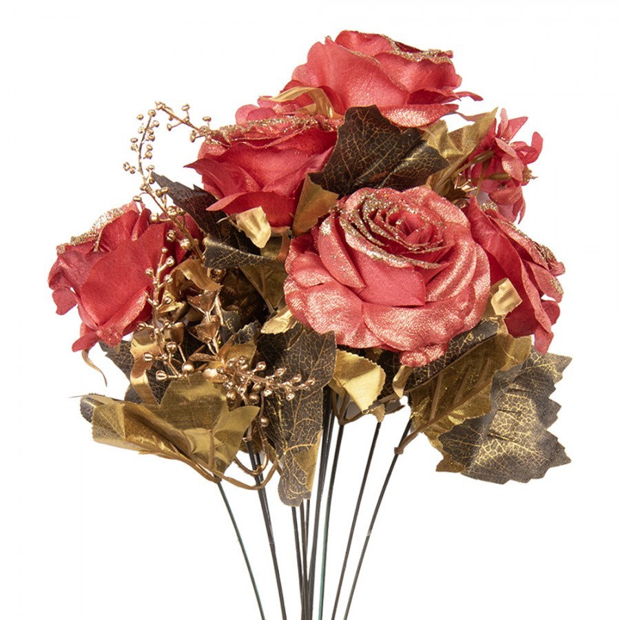 Artificial Flower 50 Cm Red Plastic - 18*15*50 cm