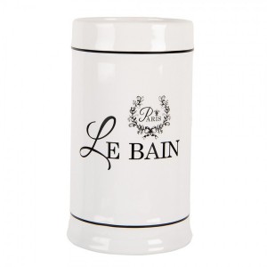 Keramický kelímek na zubní kartáčky Le Bain - Ø 8*13 cm