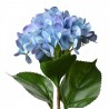 Modrá umělá květina hortenzie Hydrangea - 16*15*68 cm Barva: modrá, zelenáMateriál: plastHmotnost: kg
