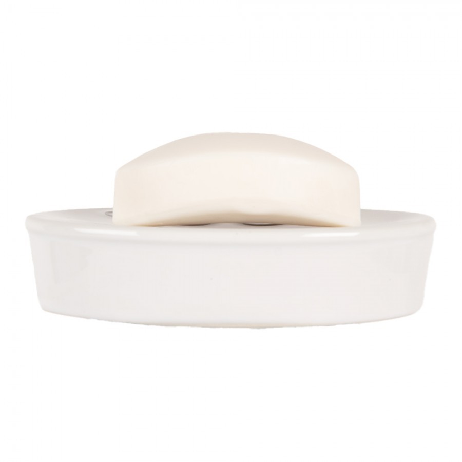 Keramická oválná mýdlenka Le Bain - 13*9*3 cm