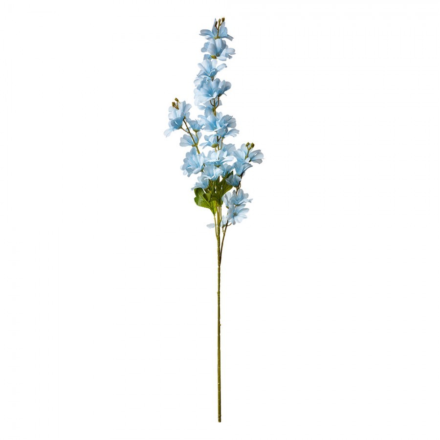 Dekorace umělá květina s modrými květy - 16*12*100 cm