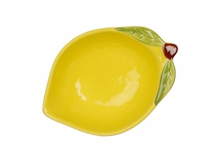 Bowl Lemon 100 Ml Yellow Ceramic - Kitchen