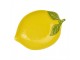 Bowl Lemon 25x18x3 Cm Yellow Ceramic - 25*18*3 cm Clayre & Eef