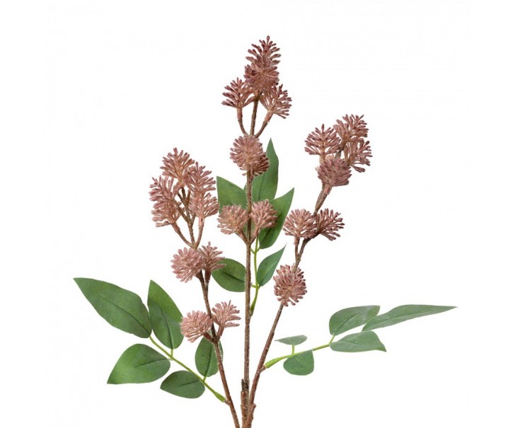 Artificial Flower 68 Cm Pink Plastic - 16*7*68 cm Clayre & Eef