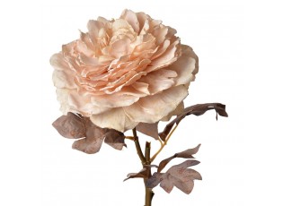 Růžová dekorační květina pivoňka - 10*10*60 cm