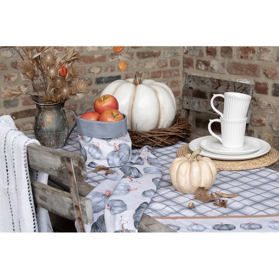 Bavlněný běhoun s dýněmi Country Style Pumpkin - 50*140 cm